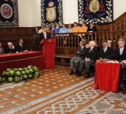 Su Majestad el Rey durante su intervención
