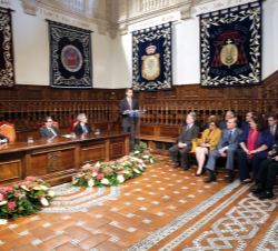 Su Majestad el Rey durante su intervención
