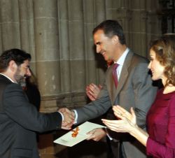 Su Majestad el Rey entrega el Premio Nacional del Cómic 2014 a Juanjo Guarnido