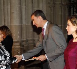 Su Majestad el Rey entrega el Premio Nacional de las Letras Españolas 2015 a Carme Riera