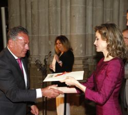 Su Majestad la Reina entrega el Premio Nacional de Tauromaquia 2015 a Jose Luis Bote director de la Escuela de Tauromaquia de Madrid “Marcial La