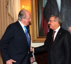 Encuentro entre Su Majestad el Rey Don Juan Carlos y el Presidente de la República Dominicana, Danilo Medina
