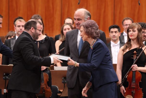 Su Majestad la Reina Doña Sofía entrega el XXXIII Premio Reina Sofía de Composición Musical a Francisco Martín Quintero 