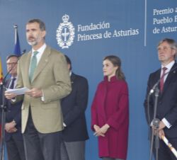 Su Majestad el Rey, durante sus palabras