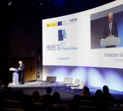 Intervención del presidente del BBVA, Francisco González.