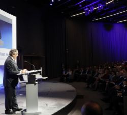 Intervención del presidente de la CEOE, Juan Rosell.