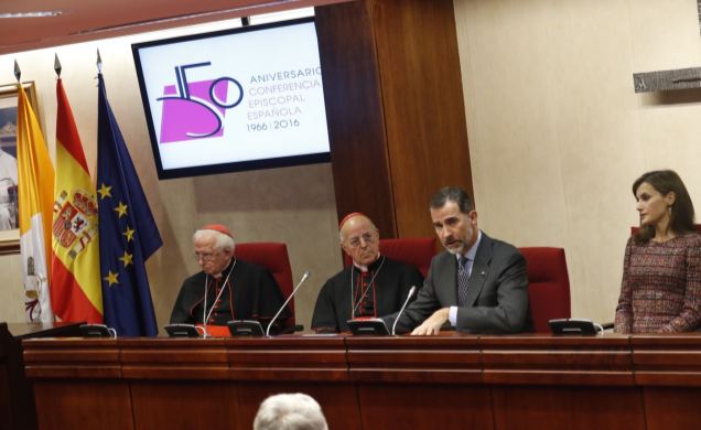 Don Felipe durante su intervención