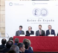 Intervención de la vicepresidenta el Grupo Antolín e hija del premiado, María Helena Antolín