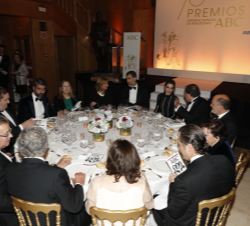 Vista de la mesa presidencial