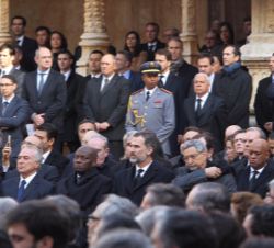 Don Felipe durante el acto