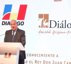 Su Majestad el Rey Don Juan Carlos durante su intervención