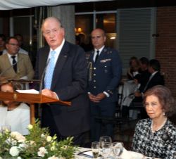 Su Majestad el Rey Don Juan Carlos durante su intervención