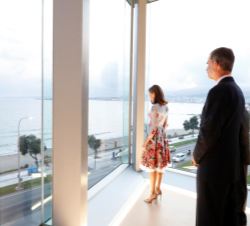 Vistas de la bahía de Palma desde el Palacio de Congresos de Palma