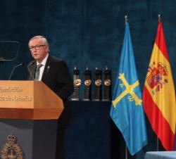 Intervención de Jean-Claude Juncker, Premio Princesa de Asturias de la Concordia