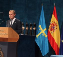 Intervención de Donald Tusk, Premio Princesa de Asturias de la Concordia