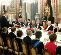 Su Majestad el Rey durante su intervención 
