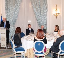 Intervención del presidente de la Asociación de Periodistas Europeos, Diego Carcedo