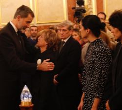 Su Majestad el Rey presenta sus condolencias a la familia de D. Manuel Marín
