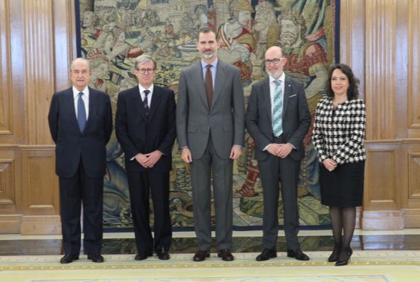 edición de los Premios Pelayo y resto de asistentes a la audiencia