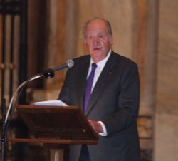 Su Majestad el Rey Don Juan Carlos durante su intervención 