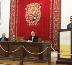 Su Majestad el Rey durante su intervención
