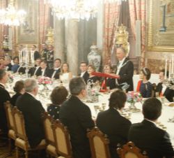 Su Excelencia Marcelo Rebelo de Sousa, Presidente de la República Portuguesa, durante su intervención