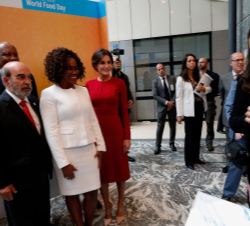 Doña Letizia en el Atrium