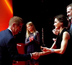 Sus Majestades los Reyes entregan el Premio al Impulso a la Internacionalización: Cotoblau, recogió el galardón Cándid Penalba, consejero delegado de 