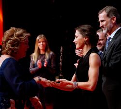 Sus Majestades los Reyes entregan el Premio a la Excelencia del Modelo de Gestión Empresarial: Grupo Istobal, recogieron el galardón Rafael Tomás y Yo