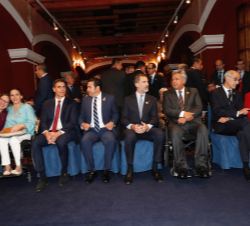 Su Majestad el Rey durante la presentación del Programa Iberoamericano de Derechos de Personas con Discapacidad