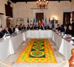 Desayuno de trabajo con los presidentes centroamericanos