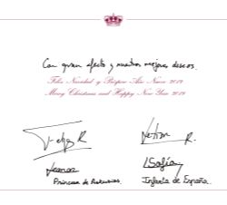 Felicitación de Navidad de Sus Majestades los Reyes