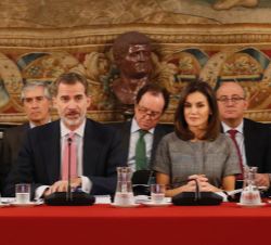 Su Majestad el Rey durante su intervención