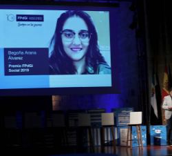 Premio FPdGi Social 2019, Begoña Arana Álvarez