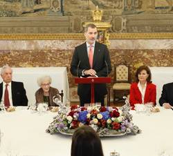 Don Felipe durante su intervención