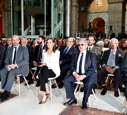 Doña Letizia en primera fila de asientos