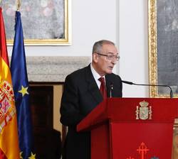 Intervención de agradecimiento del historiador Miguel Ángel Ladero, galardonado con el Premio Ordenes Españolas 2019