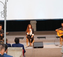 Actuación musical a cargo de la cantante Soleá Morente, "Premio FPdGI de las Artes y Letras 2018"