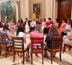 Audiencia de Su Majestad la Reina con la representación de la "Red Estatal de Mujeres de Salud Mental"