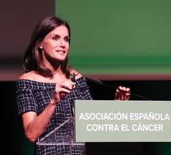 Su Majestad la Reina durante su intervención