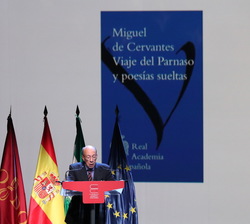 Intervención del académico de número de la Real Academia Española, Francisco Rico