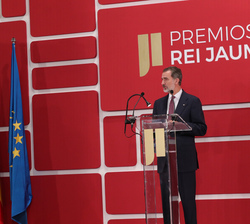 Intervención de Su Majestad el Rey durante el acto