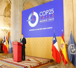 Don Felipe durante su intervención