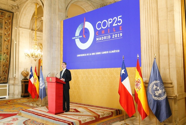 Don Felipe durante su intervención