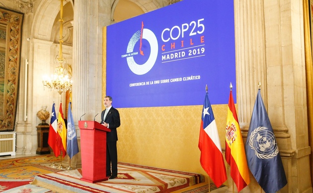 Don Felipe durante su intervención