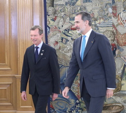 Su Majestad el Rey y el Gran Duque de Luxemburgo
