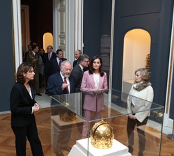 Doña Letizia en la exposición
