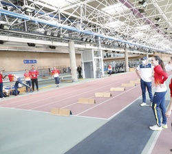 Entrenamiento del equipo de Atletismo