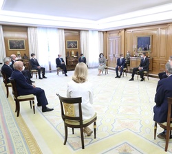 Vista general de la sala de audiencias