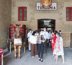 Salida de los Reyes de Bodegas López de Heredia de Haro